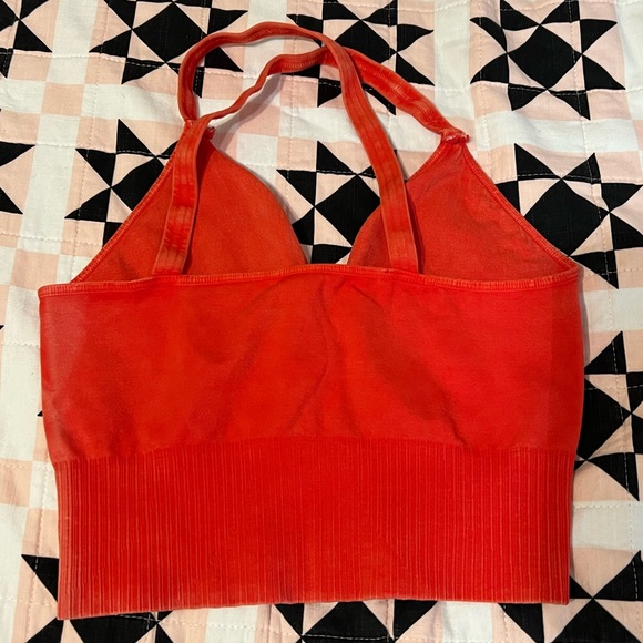 FREE PEOPLE GOOD KARMA crop top/bralette orange - Picture 4 of 7